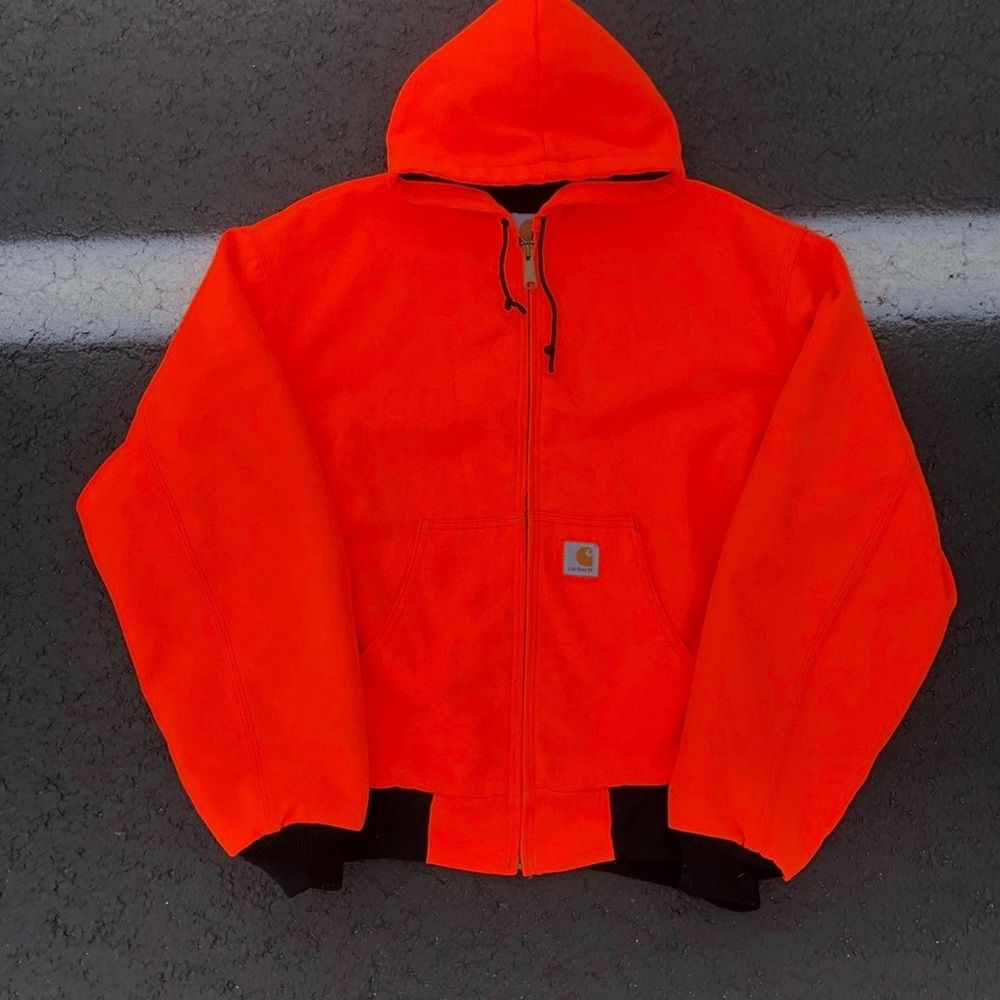 Orange Carhartt Wip jacket